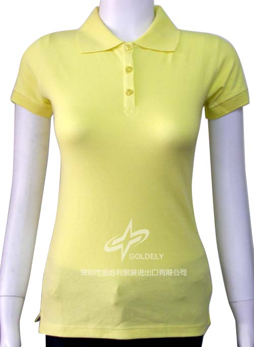  Ladies` Pique Polo Shirt (Ladies `Pique Polo Shirt)