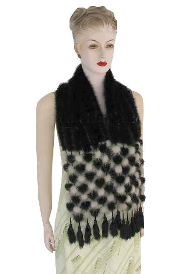  Mink Tail Shawl ( Mink Tail Shawl)