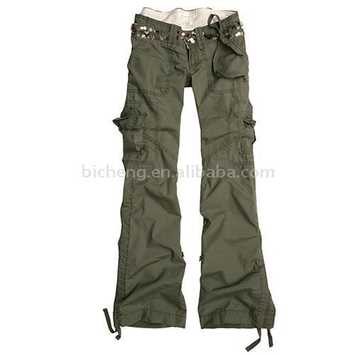  Ladies` Cargo Pants ( Ladies` Cargo Pants)