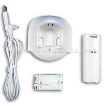 Ladestation Ladegerät und Akku-Pack für Wii (Ladestation Ladegerät und Akku-Pack für Wii)