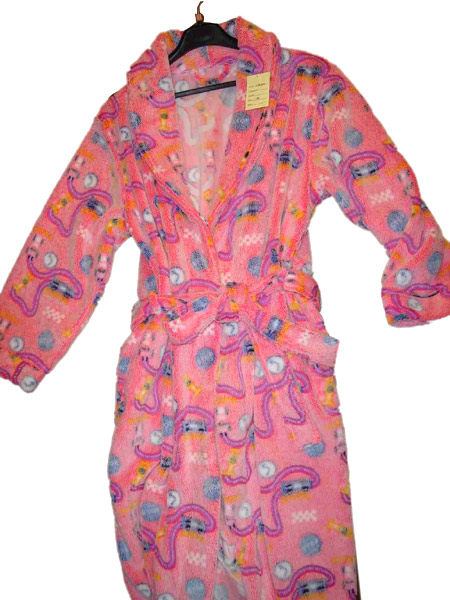  Coral Fleece Bathrobe (Pile Cutting Treatment) ( Coral Fleece Bathrobe (Pile Cutting Treatment))