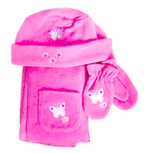  Fleece Hat, Scarf and Gloves Set for Children (Руна Hat, шарф и перчатки Набор для детей)