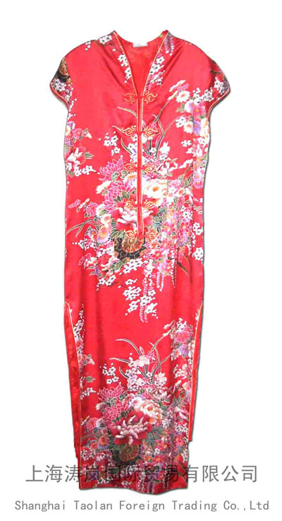  Silk Cheongsam ( Silk Cheongsam)