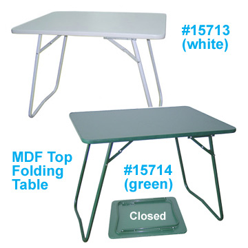  MDF Folding Table (MDF Table pliante)