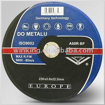  Flat Cutting Wheel for Metal ( Flat Cutting Wheel for Metal)