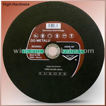  Flat Cutting Wheel for High-Hardness Metal (T41) (12, 14, 16) (T41) (Flat roue de coupe de haute dureté d`un métal (T41) (12, 14, 16) (T41))