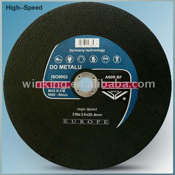  Flat Cutting Wheel for High-Speed Metal (T41) (12, 14, 16) (T41) (Flat roue de coupe pour High-Speed Metal (T41) (12, 14, 16) (T41))