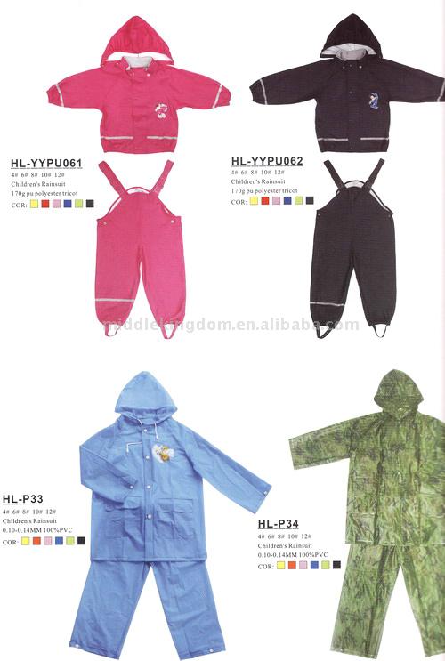  Children`s Rainsuit (Детский непромокаемый плащ)