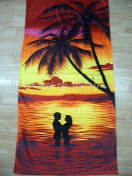  Beach Towels-Velour & Reactive Printed ( Beach Towels-Velour & Reactive Printed)