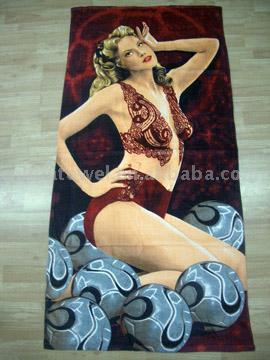  Beach Towels-Velour & Reactive Printed ( Beach Towels-Velour & Reactive Printed)