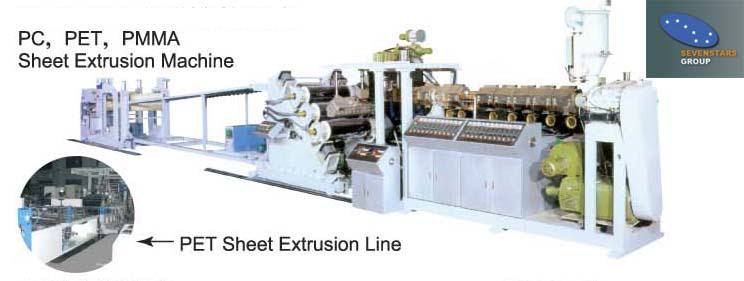 PET / ABS Sheet Production Line (PET / ABS Sheet Production Line)