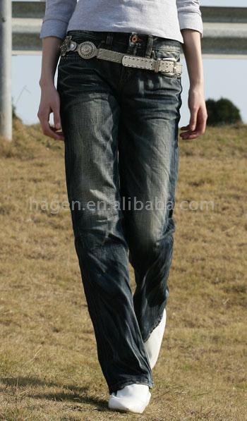  Ladies` Jeans Pants ( Ladies` Jeans Pants)