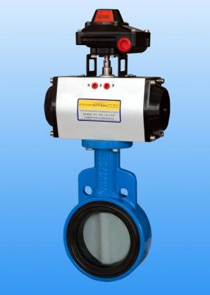  Pneumatic Butterfly Valve