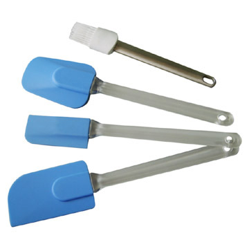  Silicone Spatulas/Scrapers (Silicone Spatules / grattoirs)