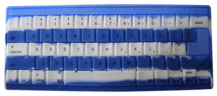  Silicone Computer Flexible Waterproof Keyboard (Silikon-Computer Flexible wasserdichte Tastatur)