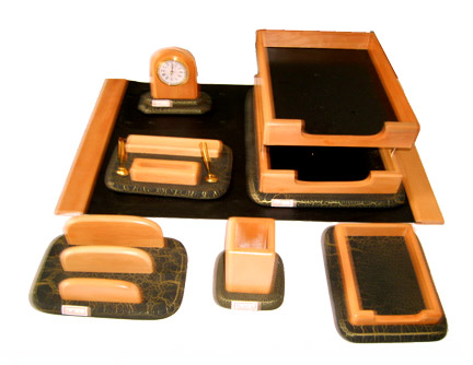  Wood Desk Set (Wood Desk Set)