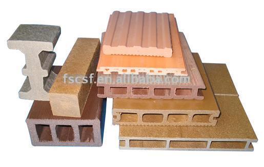  Wood Plastic Composite Extrusion Profiles