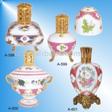  Porcelain Oil Burners (Porzellan Duftlampen)