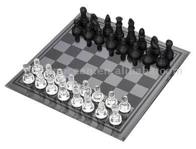  Glass Chess Set (Стекло Chess Set)