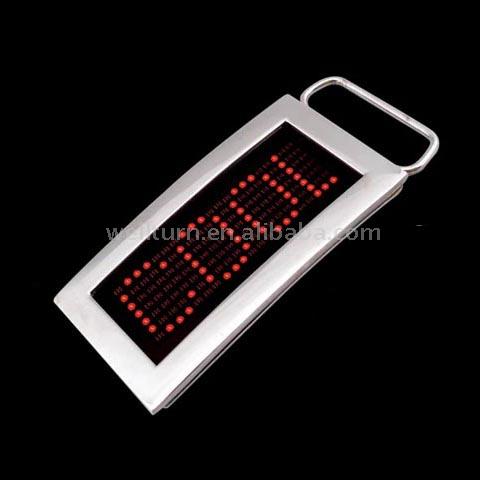  LED Belt Buckle (Boucle de ceinture LED)