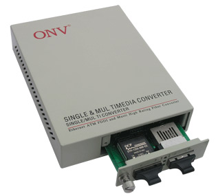  1000M Single/Multi-Mode Fiber Converter (1000M Simple / Multi-Mode Fiber Converter)