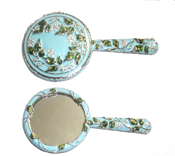 enamel mirror