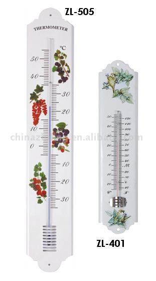  Indoor / Outdoor Metal Thermometer (Indoor / Outdoor Metal Thermomètre)