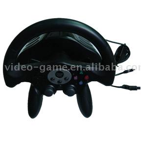  PS2 / PC USB Racing Wheel (PS2 / PC USB R ing Wh l)