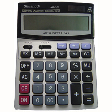  Electronic Calculator SD640 (Электронный калькулятор SD640)