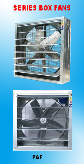  PAF Series Box Fans (СУП Series Box Вентиляторы)