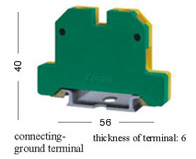 LTU4EK-2.5/35 Terminal Block (LTU4EK-2.5/35 Terminal Block)