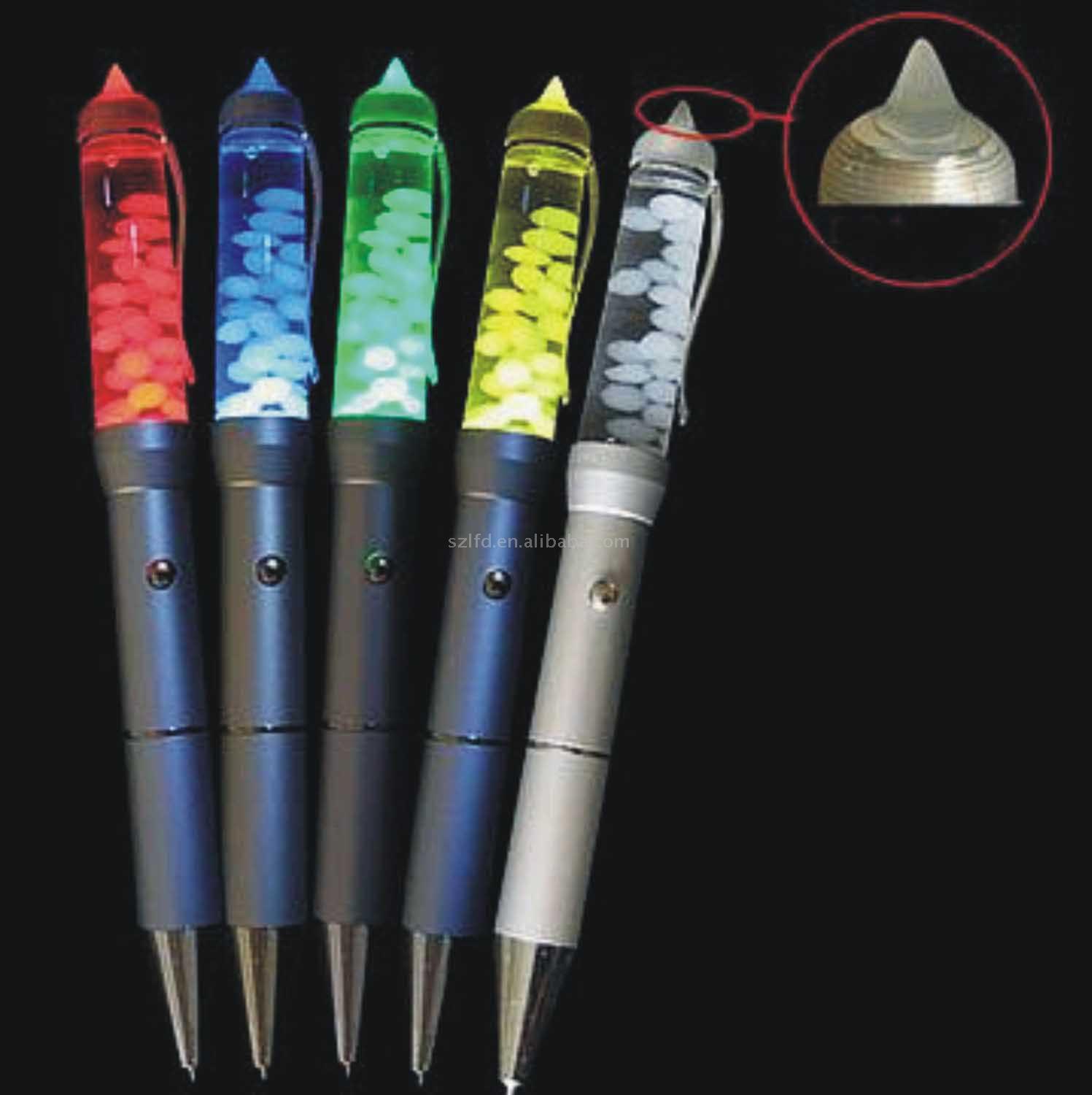 Cool Liquid PDA Pen mit 7 Farben (Cool Liquid PDA Pen mit 7 Farben)