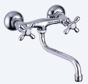  Double Handle Kitchen Faucet ( Double Handle Kitchen Faucet)