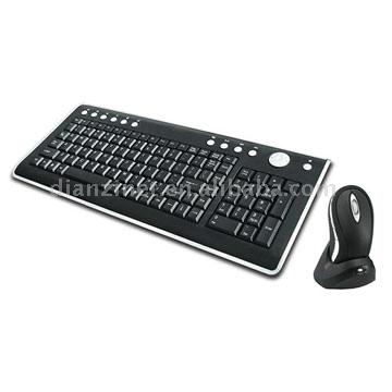  Wireless Keyboard and Mouse Set (Беспроводная клавиатура и мышь Установить)