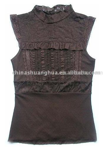  Ladies` Sleeveless Pullover (Рукавов женской Пуловер)