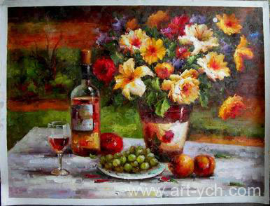  Impress Oil Painting (Flower) (Impress peinture à l`huile (fleur))