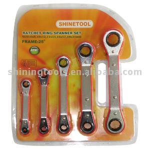  5pcs/Set Ratchet Combination Spanner (5pcs/Set Ratchet Combination Spanner)