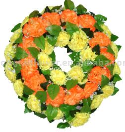  Carnation Wreath (Гвоздики Венок)