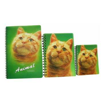  3-D Cover Notebooks ( 3-D Cover Notebooks)