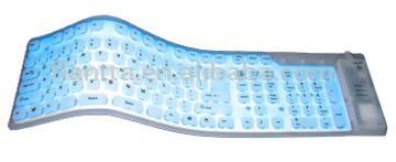  Full Size Lighting Flexible Keyboard (Full Size éclairage flexible Clavier)