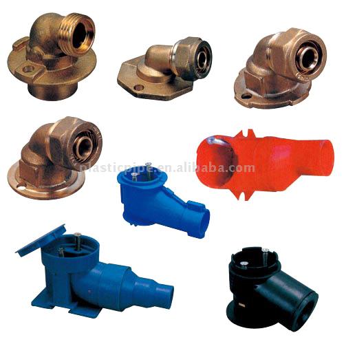  Brass Fittings for PEX Pipes (Латунные фитинги для PEX трубы)