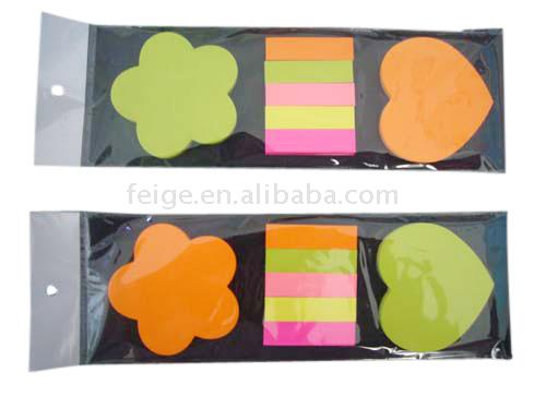  Shaped Sticky Note (En forme de notes autocollantes)