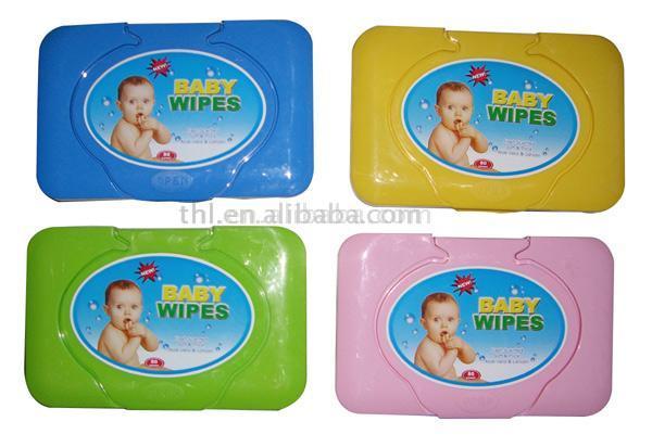 Baby Wet Wipe in Kunststoff-Box (Baby Wet Wipe in Kunststoff-Box)