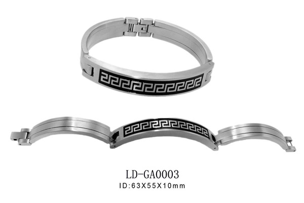  Stainless Steel Bracelet with Carbon Fiber (Bracelet en acier inoxydable avec Carbon Fiber)