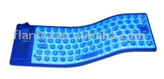  FLD-K-EL85 Mini Size Lighting Flexible Keyboard (FLD-K-EL85 мини Размер освещения Гибкая клавиатура)