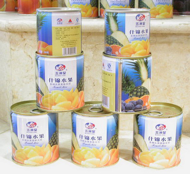  Canned Fruit - Mixed