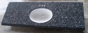  Blue Pearl Vanity Top (Blue Pearl Vanity Вверх)