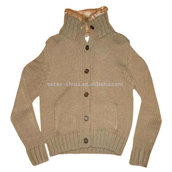  Men`s Knitted Sweater (Men`s Sweater tricoté)