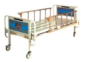 Japanese Doubled-Crank Bed (With Wheels and Grate) (Japanisch verdoppelt Crank Bett (mit Rädern und Grate))