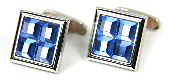  Mirror Glass Cufflink (Miroir en verre Boutons de manchettes)